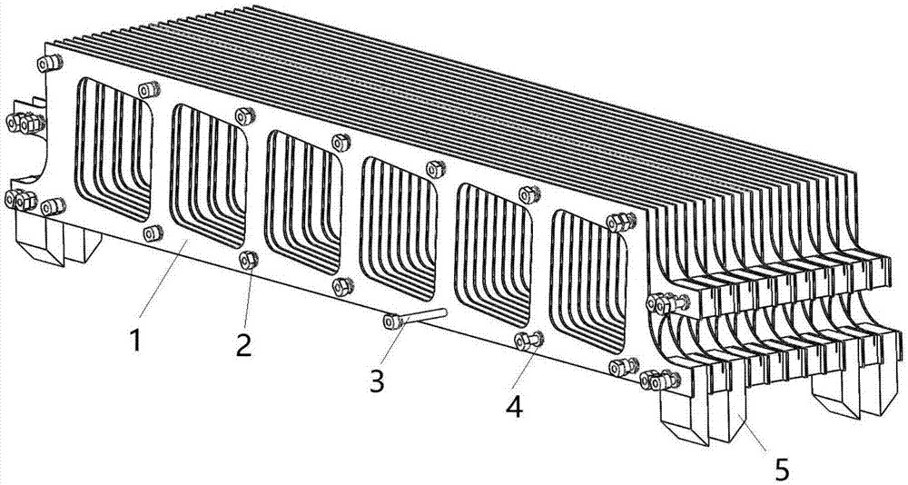Excellente résistance à la flexion anti-corrosion Graphite Boat Pour PECVD