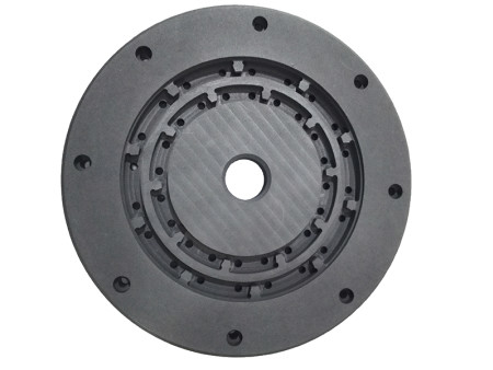 Carbone de haute pureté 25uom 90Mpa Formes de graphite personnalisées