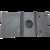 Components de graphite à haute température noir 1,85 gG/cm3