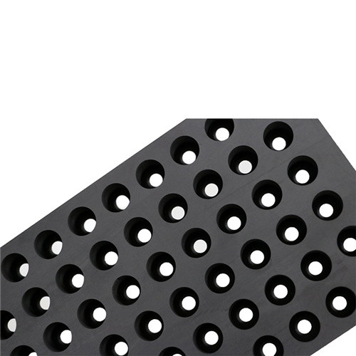 Formes de graphite personnalisées de haute pureté de 65 MPa pour le frittage du métal