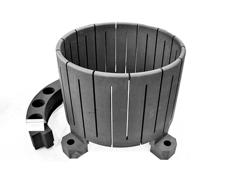 Chauffage à base de graphite résistant à la chaleur