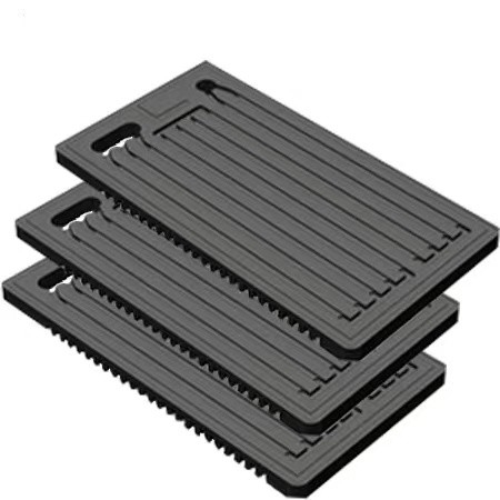 Imperméabilité Plaque bipolaire de graphite Grade de pureté artificielle